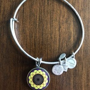 Alex and ani sunflower bracelet